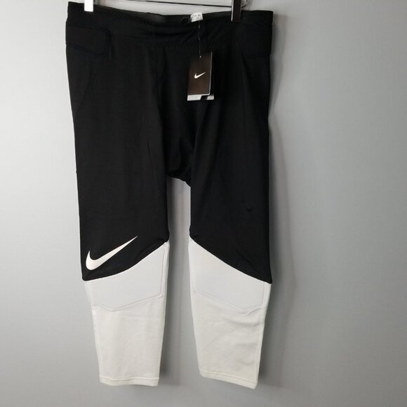 NIKE Mens Football  3/4 Padded Pants 835340 2XL - Picture 1 of 8